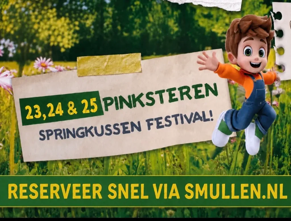 Pinksteren 2026 Springkussenfestival